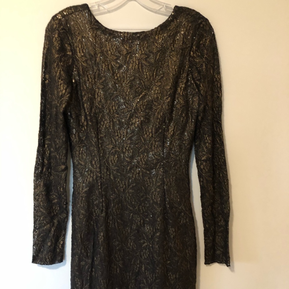 Copper Lace Dress